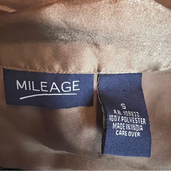 Cropped satin jacket by Mileage SZ S - Picture 7 of 8